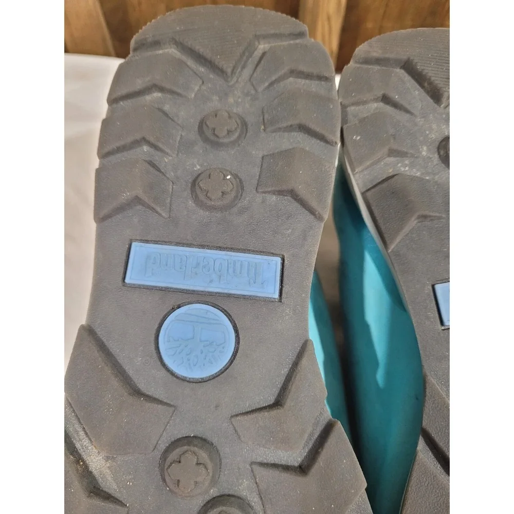 Timberland Suede Turquoise Shoes 10M 31325